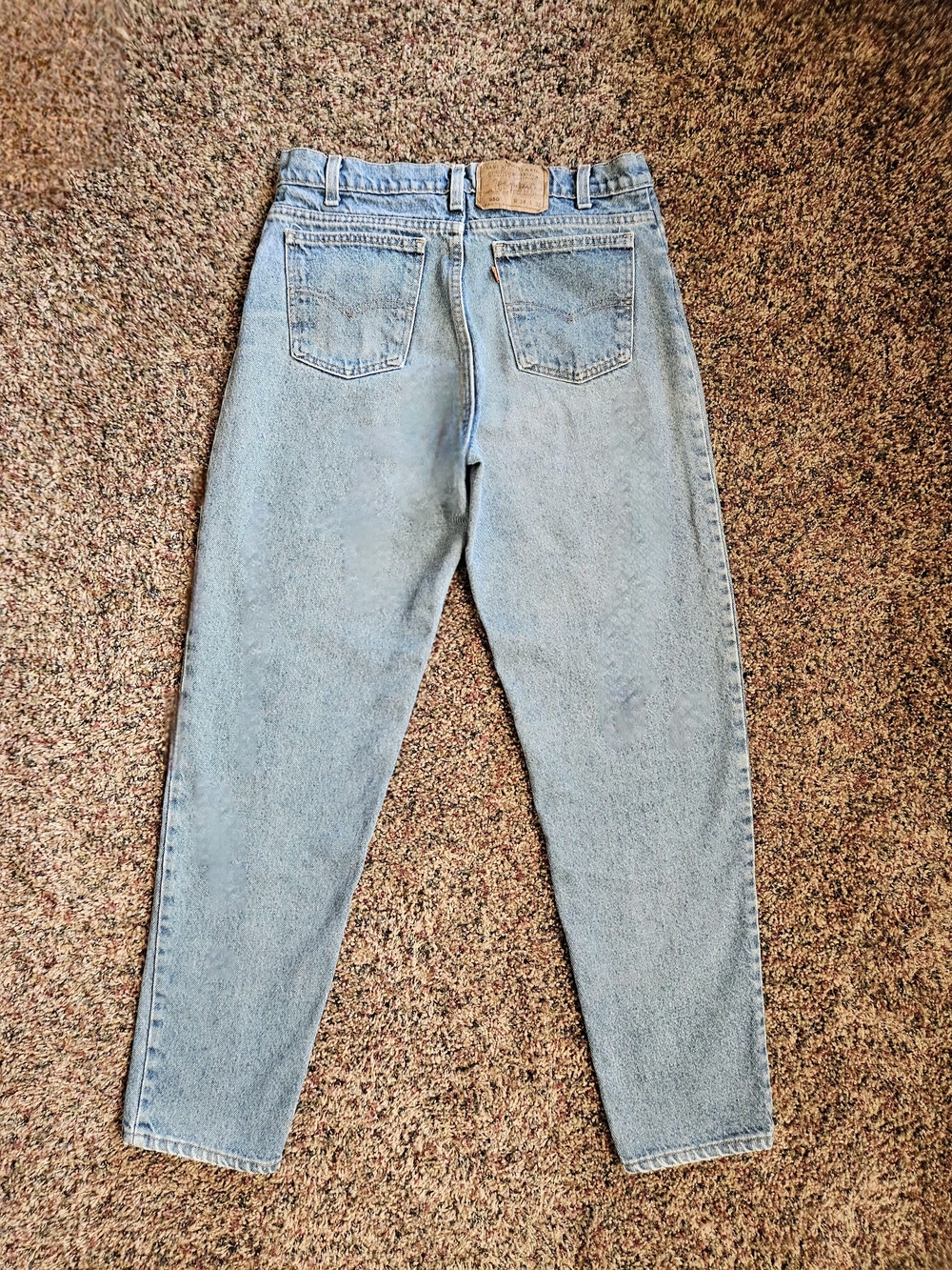 Vintage Orange Tab 550 Levi's Jeans